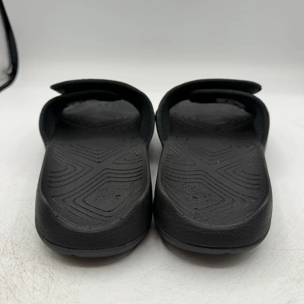 Nike Air Jordan Hydro 7 Slides Mens Sz 8 Black University Red Sandals AA2517-062